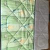 9 KOŁDRA Z WEŁNY ALPAKI SILVER ALPAKA ŻÓŁTE TULIPANY 240x200