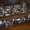 KOŁDRA Z WEŁNY CAMEL CIEMNY BROWN 200x200