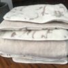 32 KOŁDRA Z WEŁNY CAMEL JASNY + KASZMIR SZLACHECKI 220x200