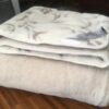 40 KOŁDRA Z WEŁNY CAMEL JASNY + KASZMIR SZLACHECKI 220x200