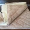 koldra-merynos-camel-pasy-1 KOŁDRA Z WEŁNY CAMEL CAPPUCCINO PASY + MERYNOS TUMBLER 140x200