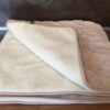 koldra-merynos-camel-pasy-4 KOŁDRA Z WEŁNY CAMEL CAPPUCCINO PASY + MERYNOS TUMBLER 140x200