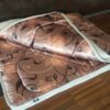 KOŁDRA Z WEŁNY WIELBŁĄDZIEJ CAMEL JASNY KWIAT LOTOSU 140x200