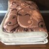 KOŁDRA Z WEŁNY WIELBŁĄDZIEJ CAMEL JASNY KWIAT LOTOSU 140x200