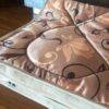KOŁDRA Z WEŁNY WIELBŁĄDZIEJ CAMEL JASNY KWIAT LOTOSU 140x200