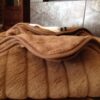 KOŁDRA Z WEŁNY WIELBŁĄDZIEJ CAMEL PASY 220x200