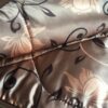 KOŁDRA Z WEŁNY WIELBŁĄDZIEJ CAMEL CIEMNY KWIAT LOTOSU 180x200