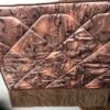KOŁDRA Z WEŁNY WIELBŁĄDZIEJ CAMEL CIEMNY KWIAT LOTOSU 180x200