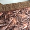 KOŁDRA Z WEŁNY WIELBŁĄDZIEJ CAMEL CIEMNY KWIAT LOTOSU 180x200