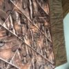 KOŁDRA Z WEŁNY WIELBŁĄDZIEJ CAMEL CIEMNY KWIAT LOTOSU 180x200