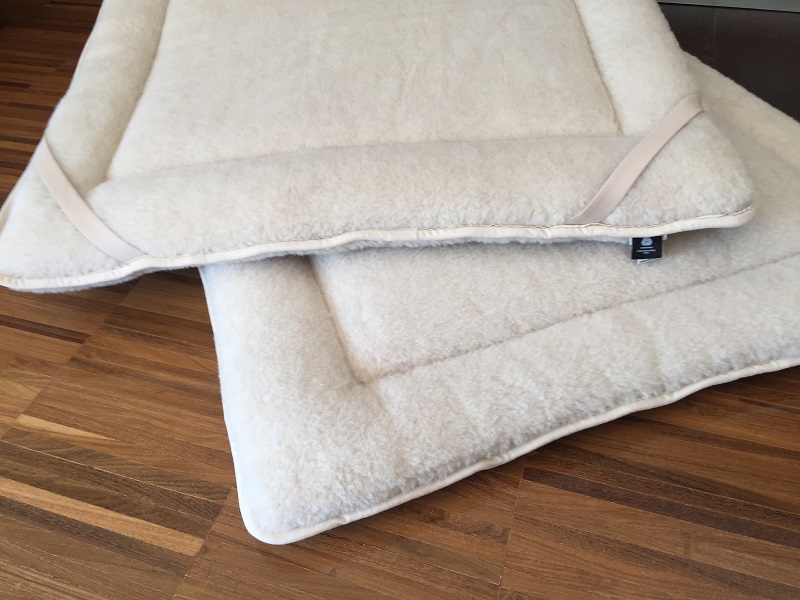 MATERAC Z WEŁNY WIELBŁĄDZIEJ CAMEL JASNY LIGHT 200x200