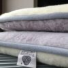 MATERAC Z WEŁNY ALPAKA ALPINA + KASZMIR GŁADKI  90x200
