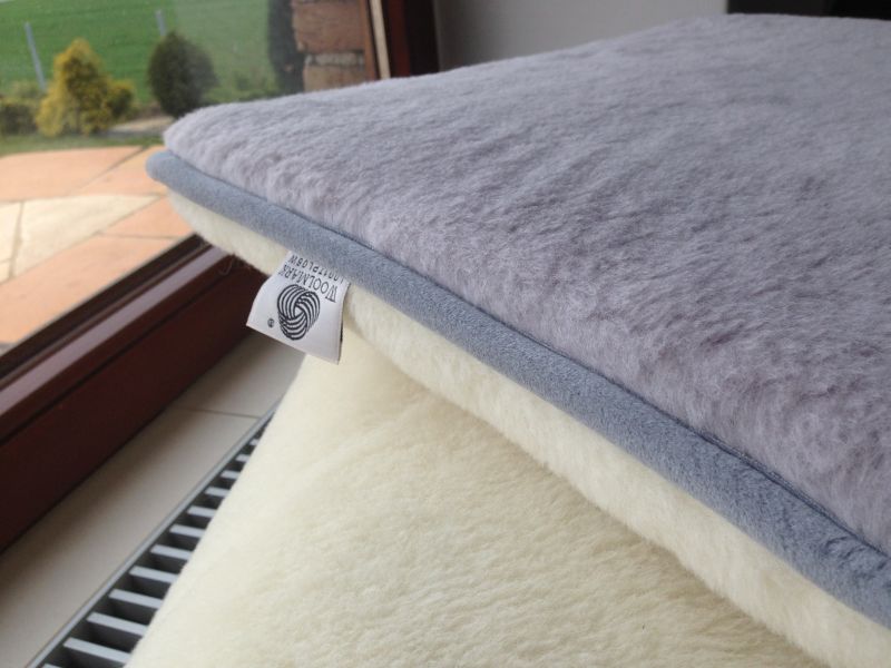 MATERAC Z WEŁNY ALPAKA ALPINA + KASZMIR GŁADKI  90x200