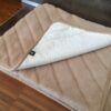 PODKŁAD Z WEŁNY WIELBŁĄDZIEJ CAMEL JASNY PASY 200x200