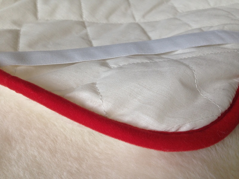 PODKŁAD WEŁNIANY KASZMIR LUX RED 100x200